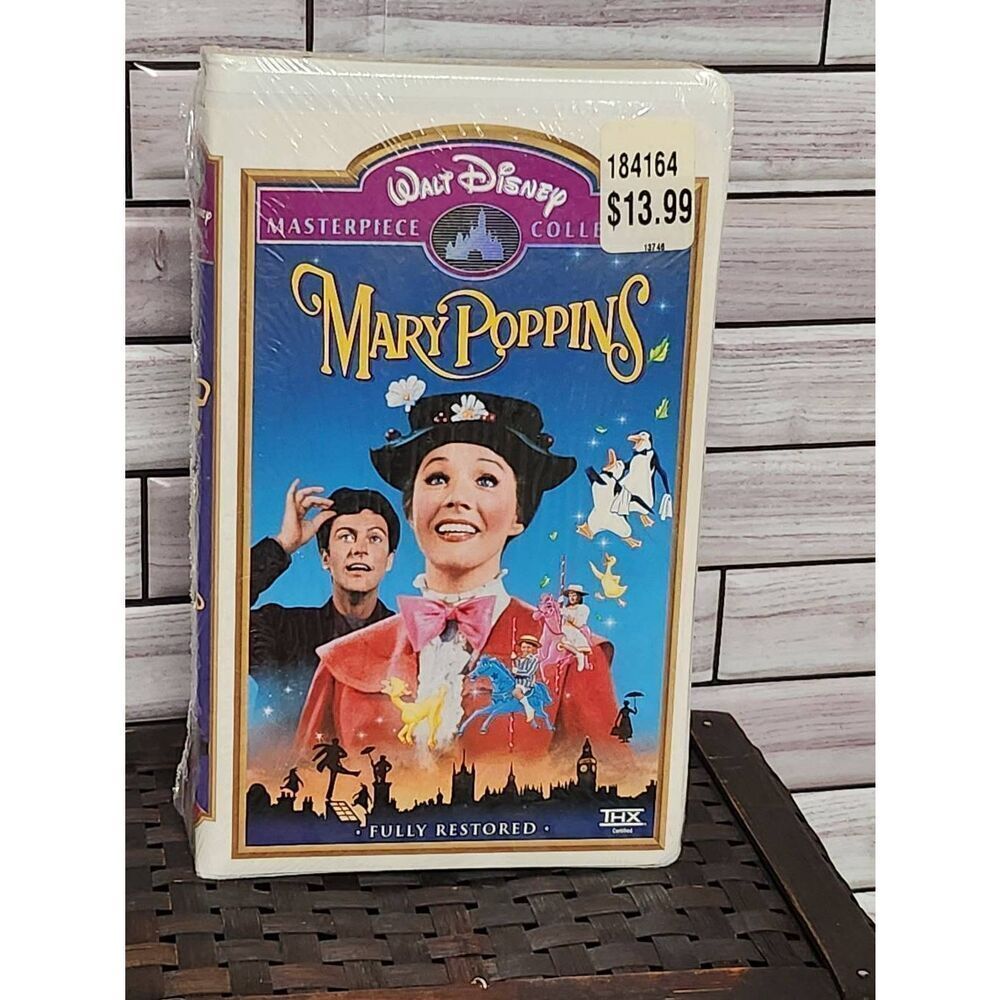Mary Poppins VHS sealed #A68